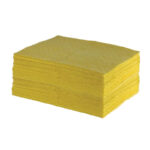 Toallas Absorbentes para Control de Derrames Agresivos / HazMat (50 piezas)