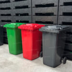 Bote de Basura 240 Lts. / 65 Galones color Verde - Imagen 14