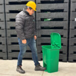 Bote de Basura 80 Lts. / 20 Galones color Verde - Imagen 9