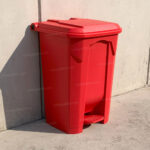 Bote de Basura 80 Lts. / 20 Galones color Rojo - Imagen 5