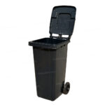 Bote de Basura 120 Lts. / 30 Galones color Negro - Imagen 3