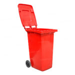 Bote de Basura 120 Lts. / 30 Galones color Rojo - Imagen 3