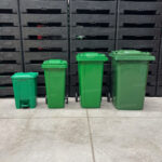 Bote de Plastico 360 Lts. / 95 Galones color Verde - Imagen 9