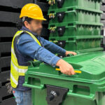 Bote de Basura 660 Lts. / 174 Galones color Verde - Imagen 6