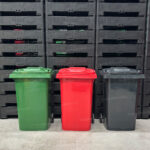 Bote de Plastico 360 Lts. / 95 Galones color Verde - Imagen 8