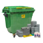 Kit Antiderrames Large 174 Galones Contenedor de Plástico - Universal