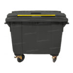 Contenedor de Basura 1100 Lts. / 290 Galones color Negro - Imagen 2