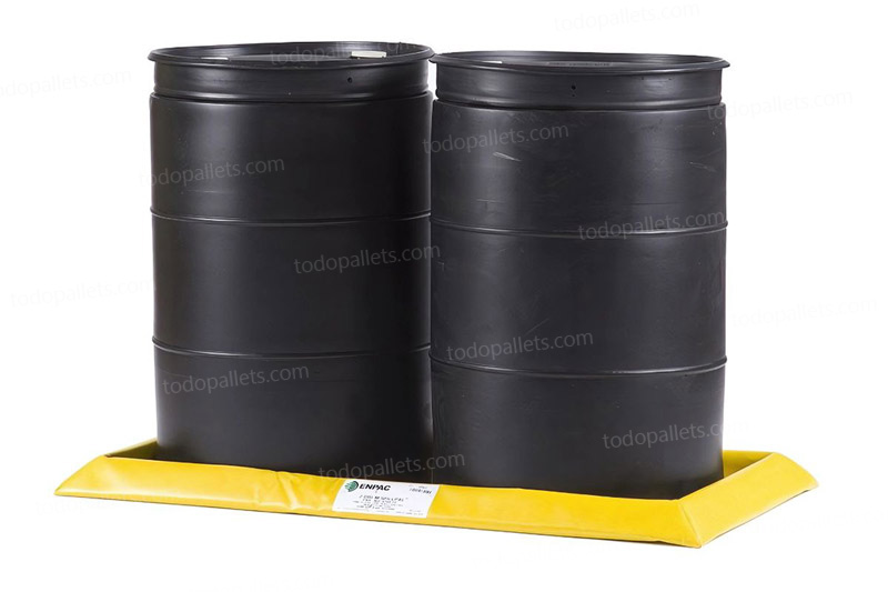 2019CDBIG001 TAD1015 Charola Antiderrame Flexible 2 Tambos - Imagen 1