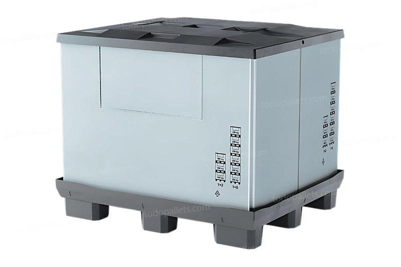 9702CPCESPBIG001 Contenedor de Carga con Panel Desplegable 121 x 101 x 99 - Imagen 1